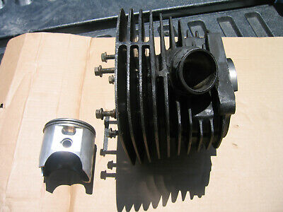 1981 81 YAMAHA YZ465 OEM CYLINDER BARREL & .50MM O/S WISECO FORGED PISTON NICE - Fresh Stock Dated February 2026