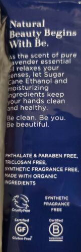 4 Packs EO Products French Lavender Essential Oil Hand Sanitizer Wipes 40 wipes - Fresh Stock Dated February 2026