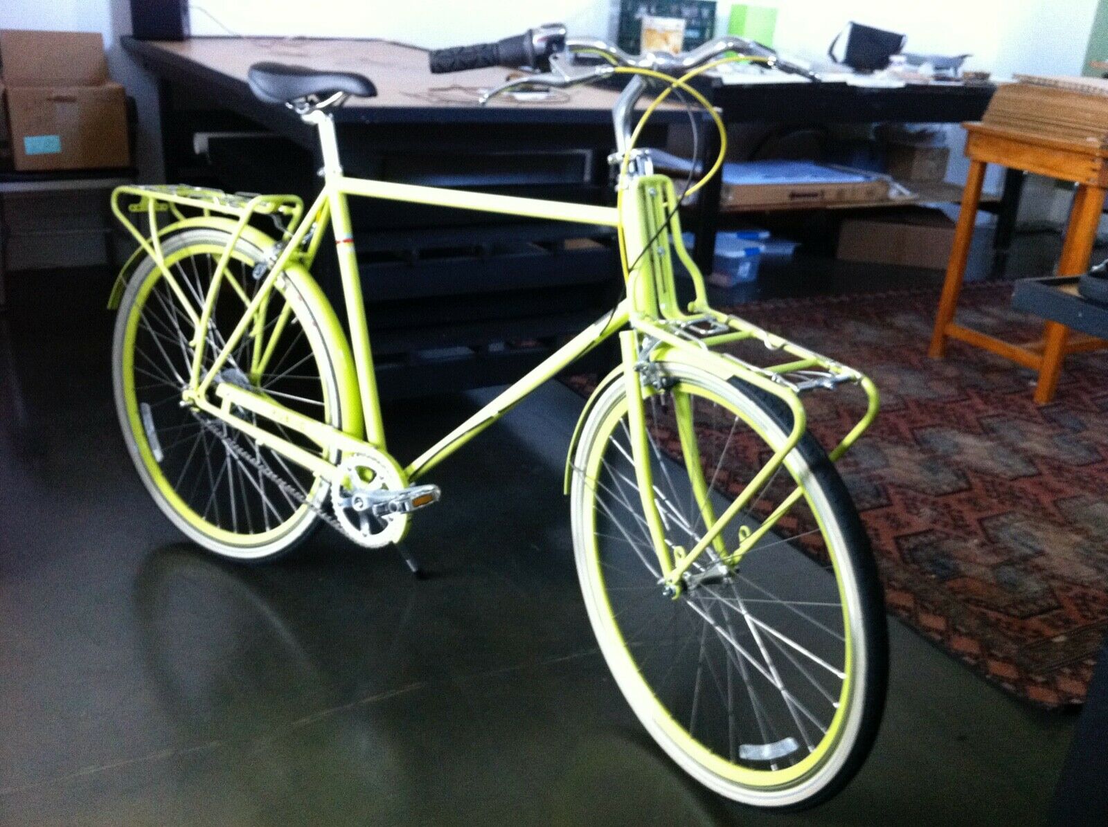 RARE Public Bike D8 (8 speed) Chartreuse Bicycle - Fresh Stock Dated February 2026