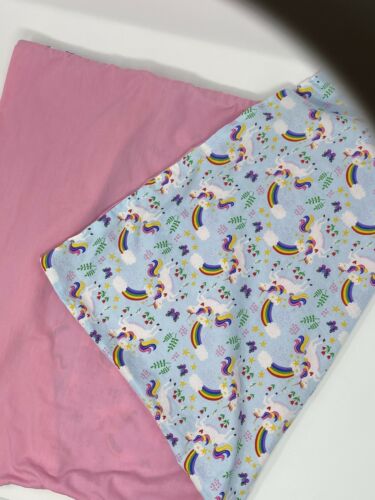 Rainbows and Unicorns Vintage Pillow Sham - Fresh Stock Dated December 2025