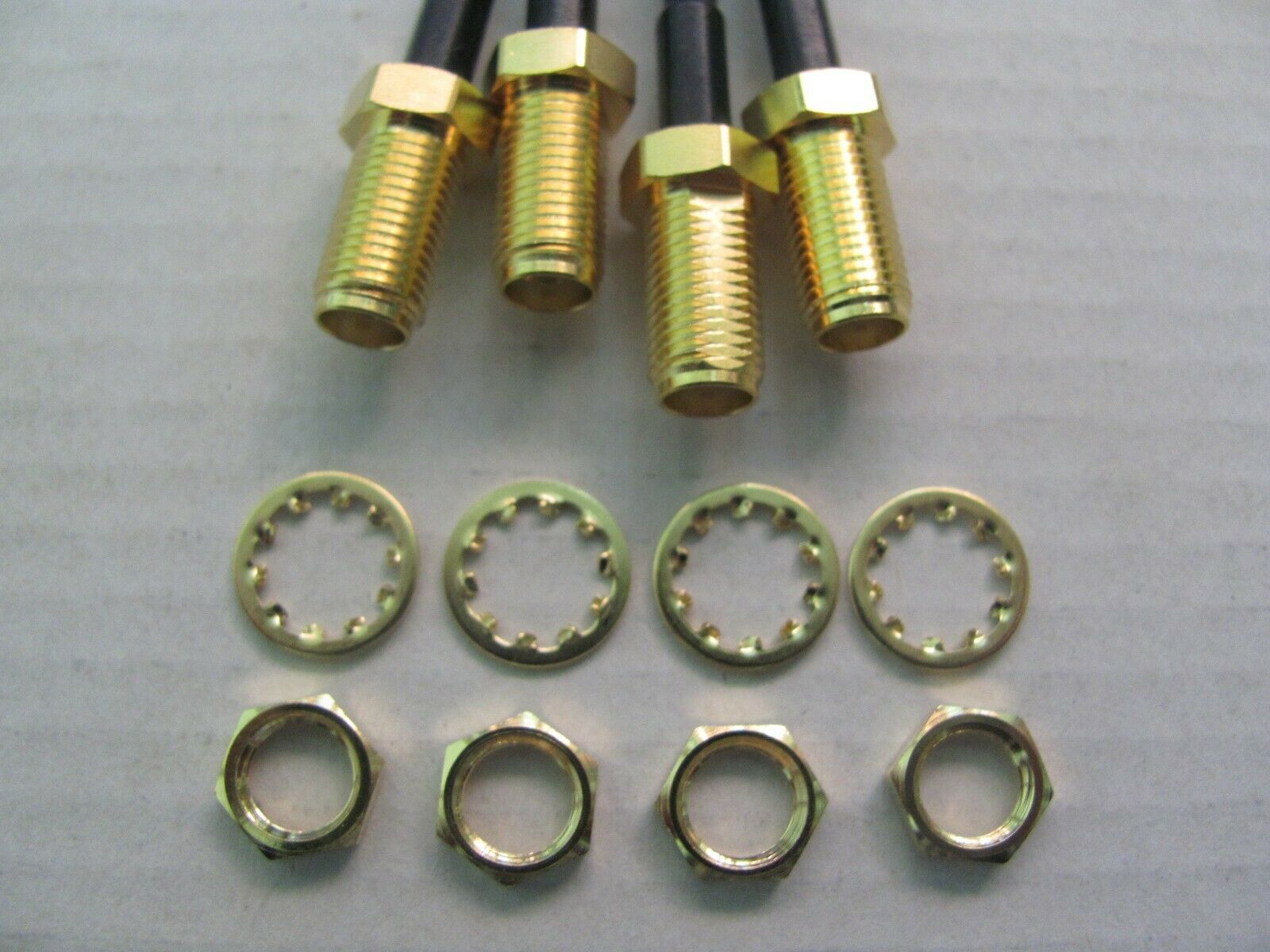 2x Samtec  Male MMCX to Female SMA Coaxial Cable Assembly, 100Cm Length, RG-316 - Fresh Stock Dated December 2025