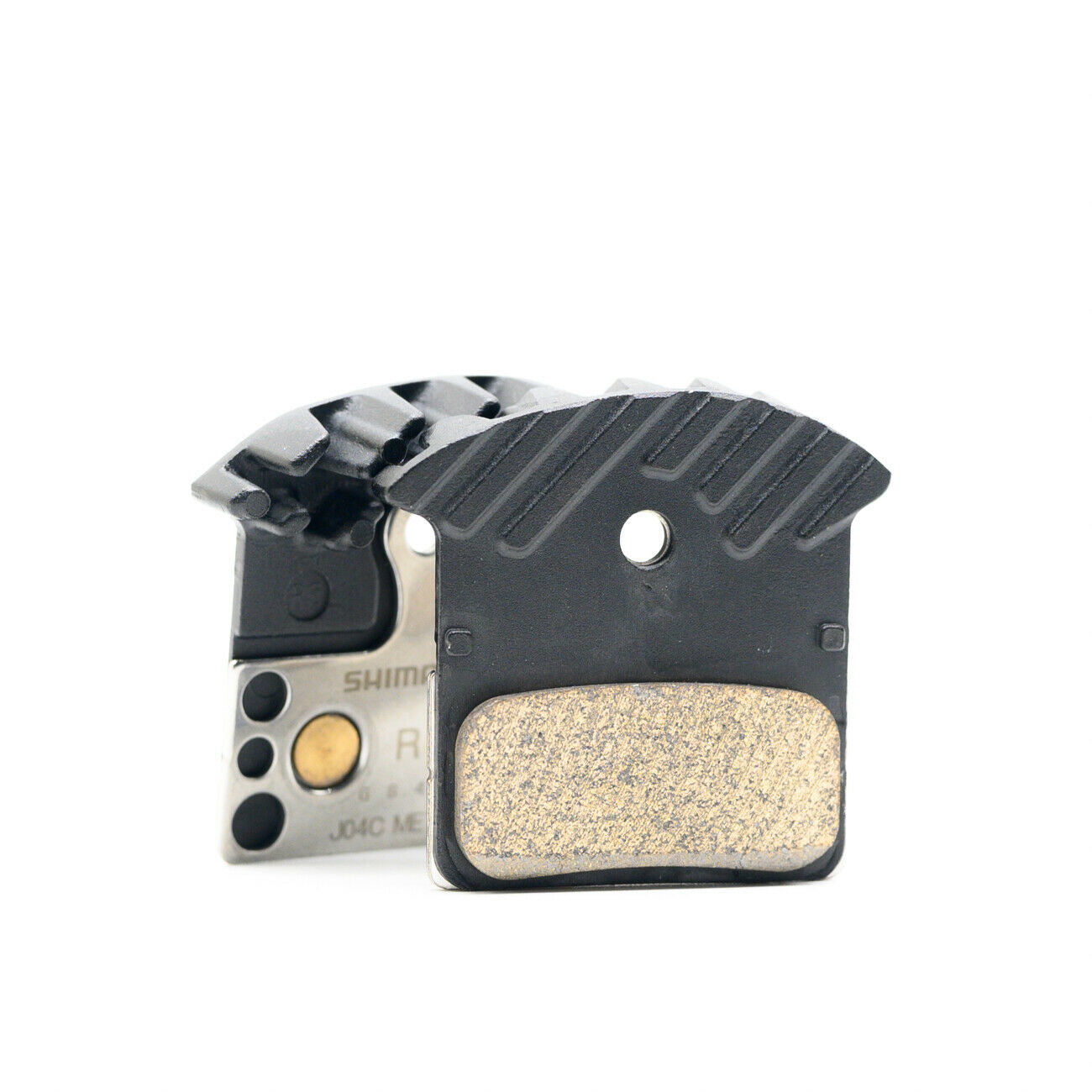 Shimano J04C  Metal Cooling Fins IceTech Disc Brake Pads XT XTR SLX Deore - Fresh Stock Dated December 2025