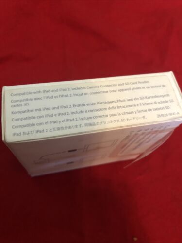 2010 Apple iPad Connection Kit Brand New in Box - Fresh Stock Dated February 2026