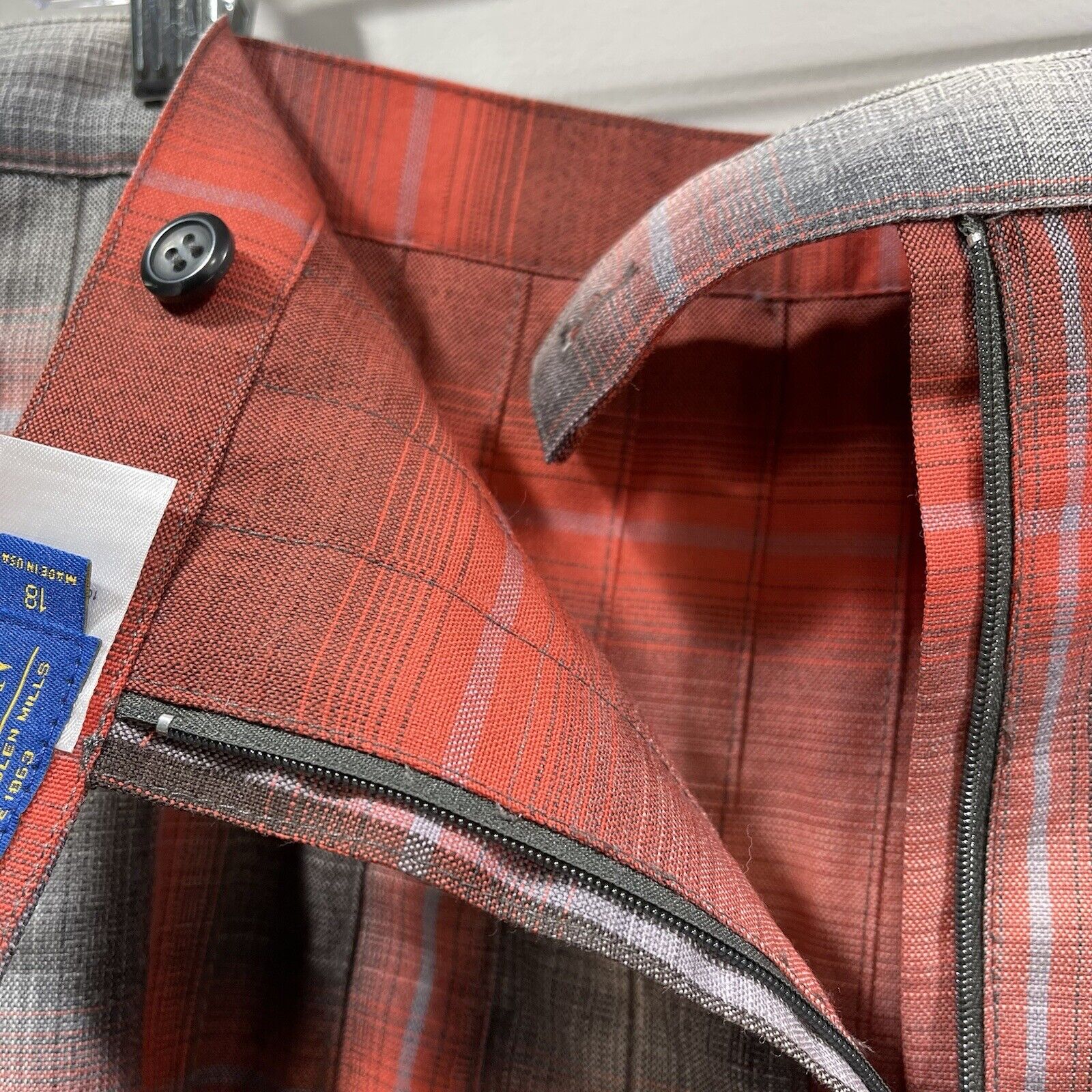 PENDLETON Vintage 100% Virgin Wool Reversible 360 Pleated Tartan Plaid Skirt 18 - Fresh Stock Dated March 2026