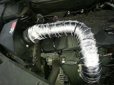 METAL ALUMINIZED FIBERGLASS TUBE HOSE PIPE HEAT WRAP KIT TURBO HEAT SHIELD 50 FT - Fresh Stock Dated February 2026