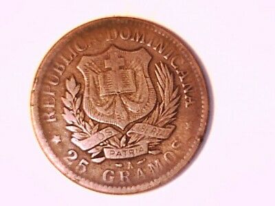 DOMINICAN REPUBLIC 1897A Silver Peso Very Fine - Fresh Stock Dated February 2026