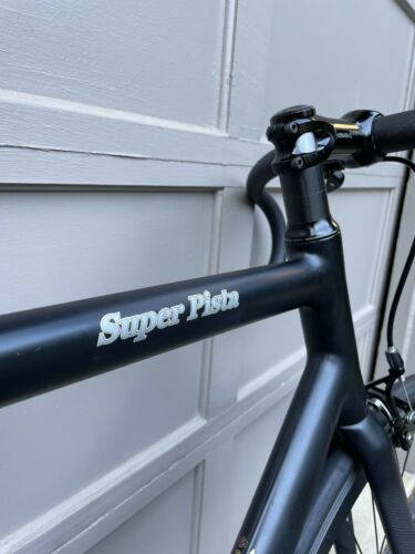 Bianchi Super Pista Track Bike, 59cm (RARE MATTE BLACK) - Fresh Stock Dated December 2025