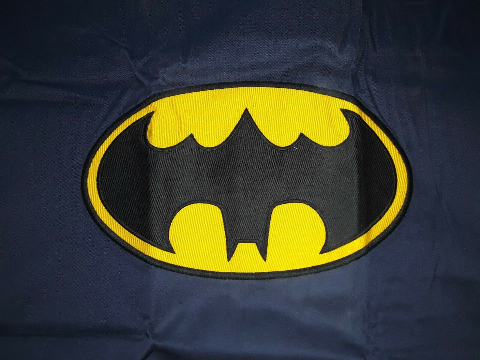 pottery barn kids batman applique sham navy and yellow nwt - Fresh Stock Dated December 2025