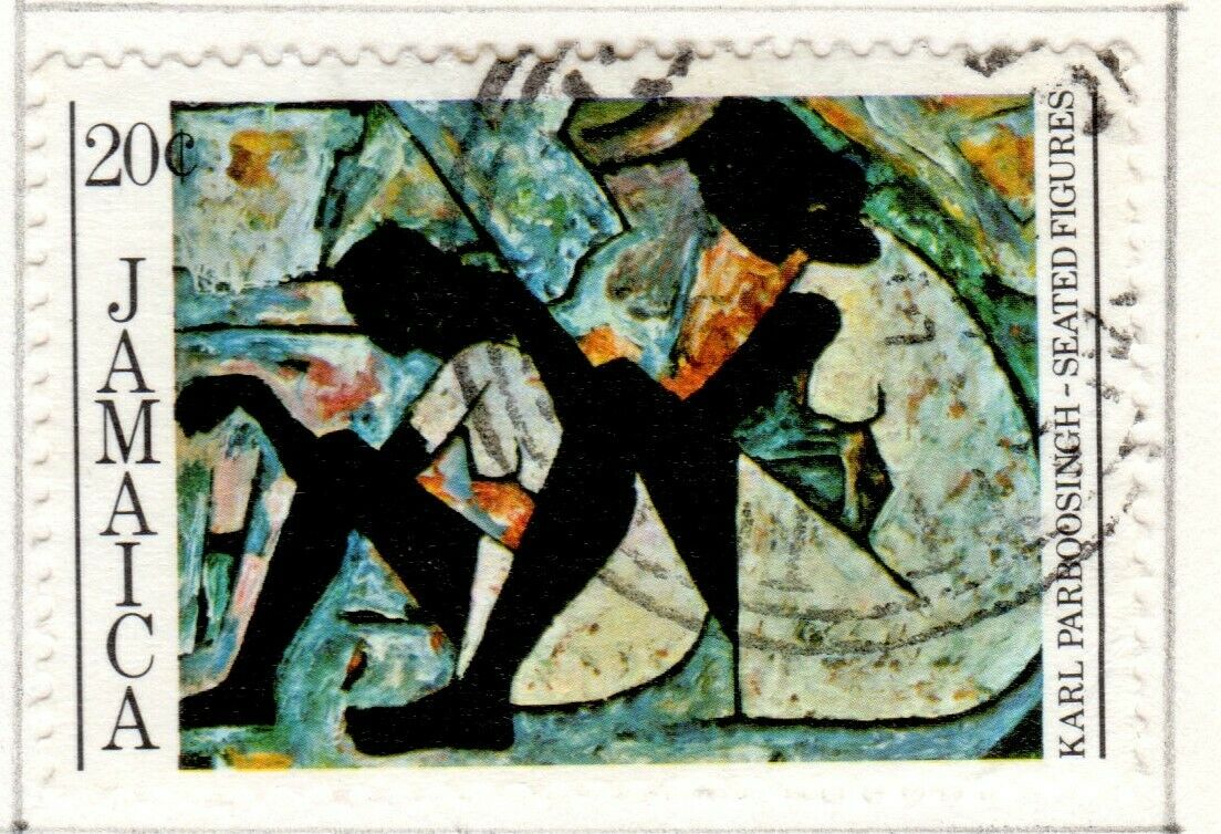 Jamaica Scott 539//590 Used on 3 Album Pages Issued 1982-1984 - Fresh Stock Dated December 2025