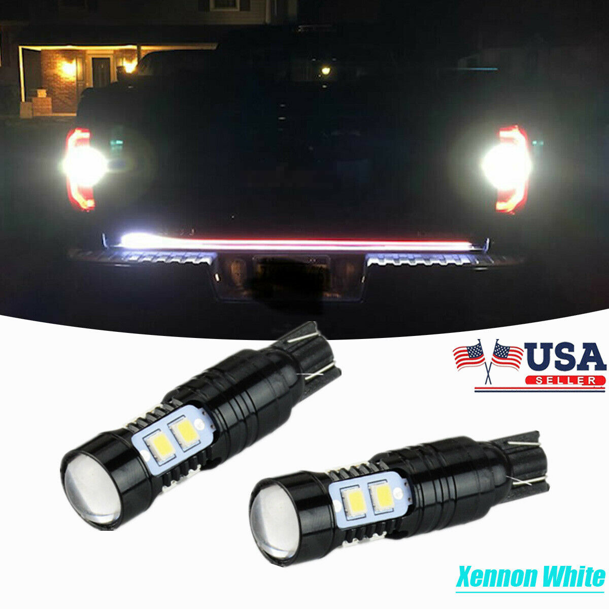 Motorcycle White LED Side Marker Light Parking Bulbs for Kawasaki Suzuki Yamaha - Fresh Stock Dated February 2026