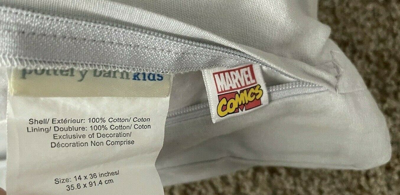 POTTERY BARN KIDS Spider-Man Lumbar Pillow Cover - 14