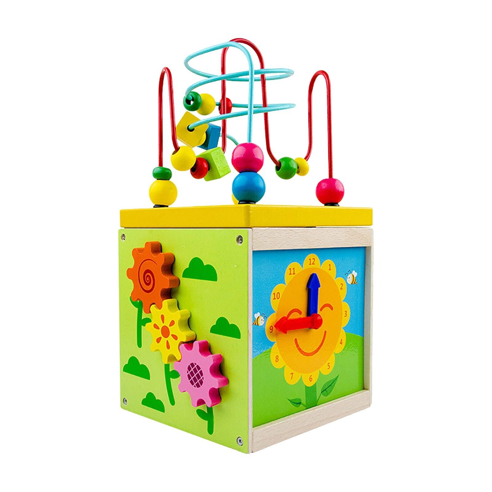 Four Sided Multifunctional Jewelry Box Baby Beading  Baby And Child Wooden - Fresh Stock Dated February 2026
