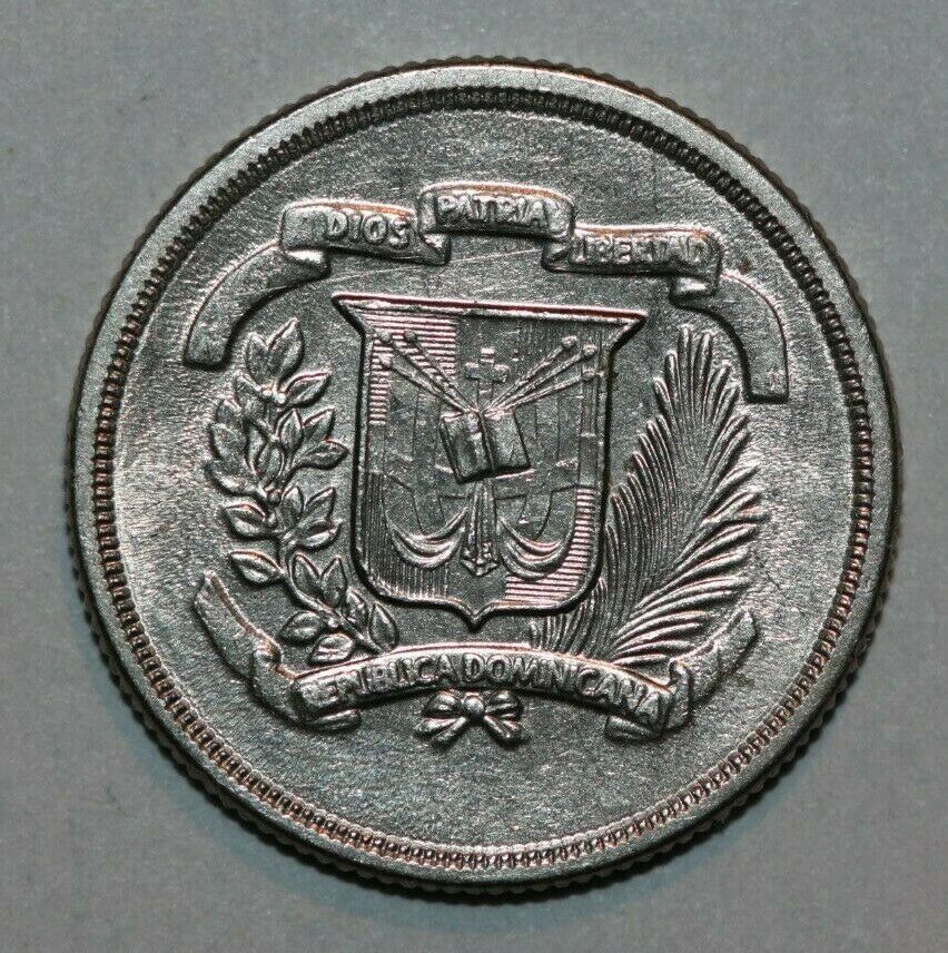 Dominican Republic 1978 10 Centavos Juan Pablo Duarte 18mm-Foreign Coin - Fresh Stock Dated December 2025