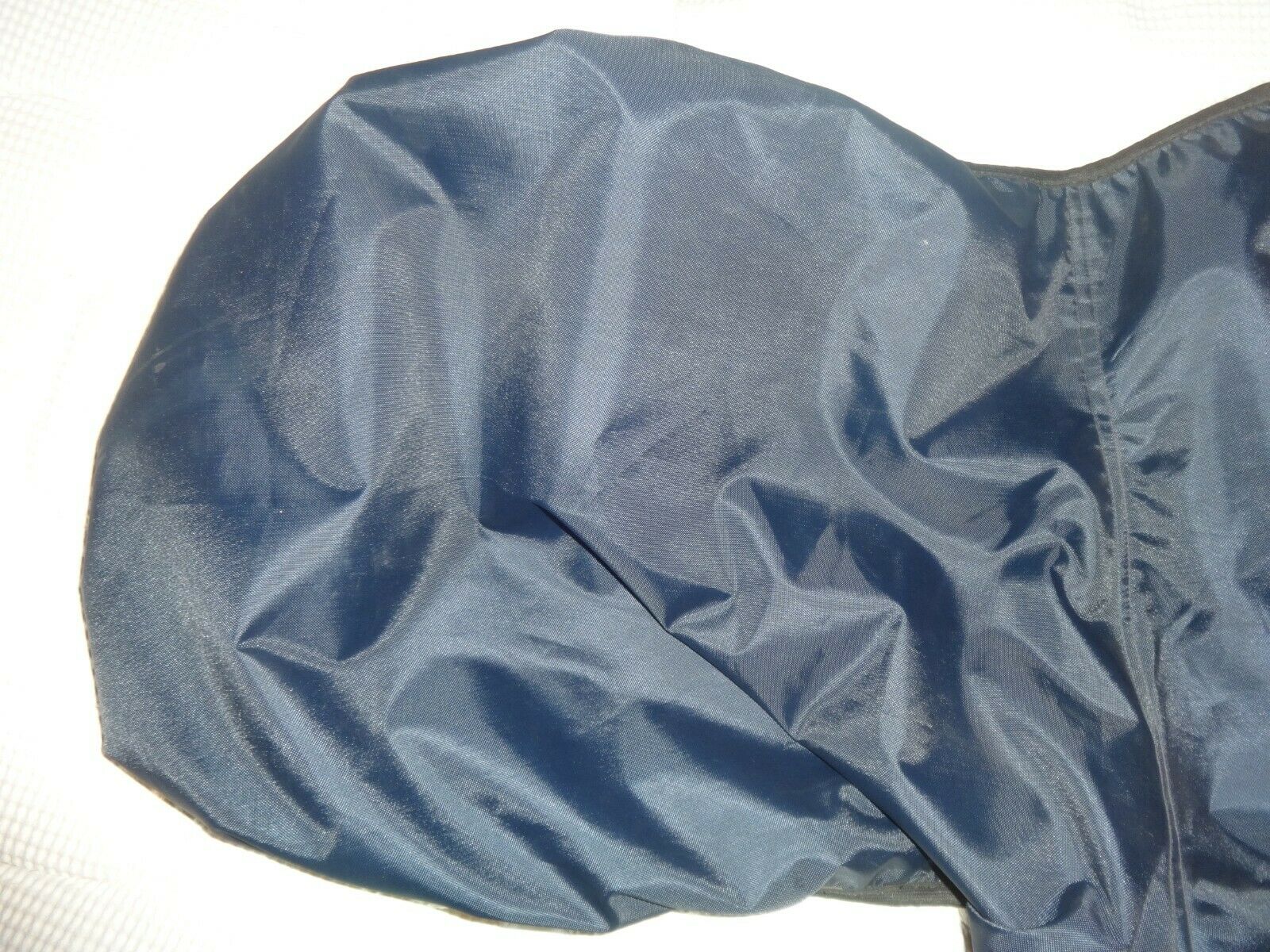 DOVER English BLUE Saddle Cover - Fitted - Vinyl, Soft Flannel - NICE - Fresh Stock Dated December 2025