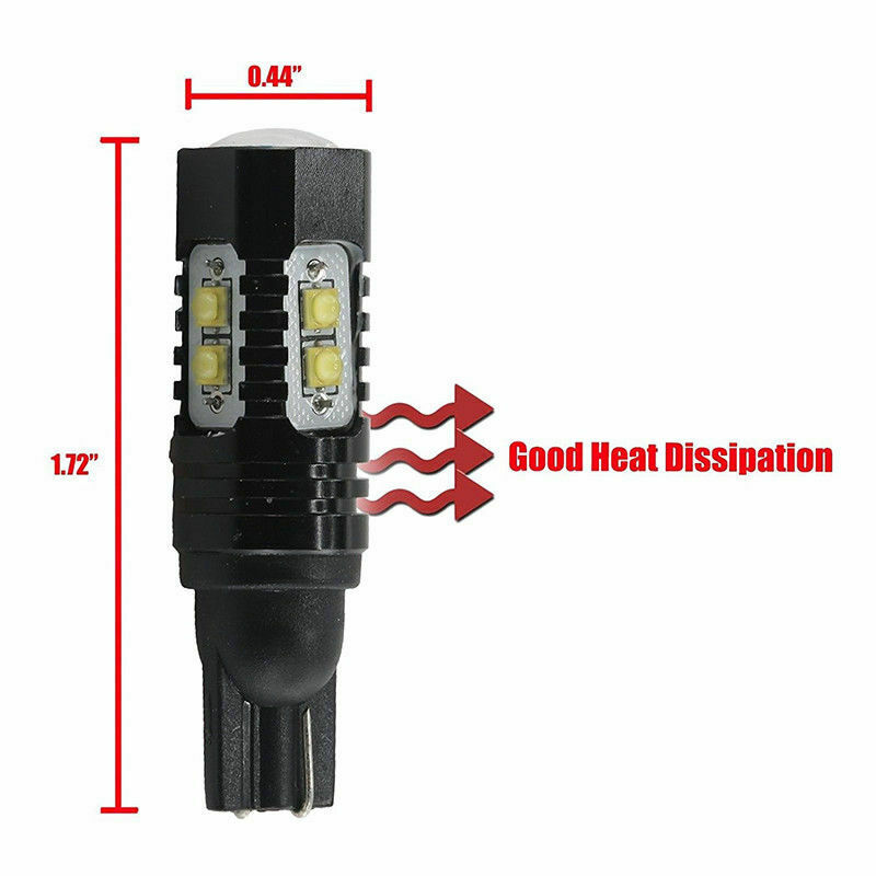 Motorcycle White LED Side Marker Light Parking Bulbs for Kawasaki Suzuki Yamaha - Fresh Stock Dated February 2026