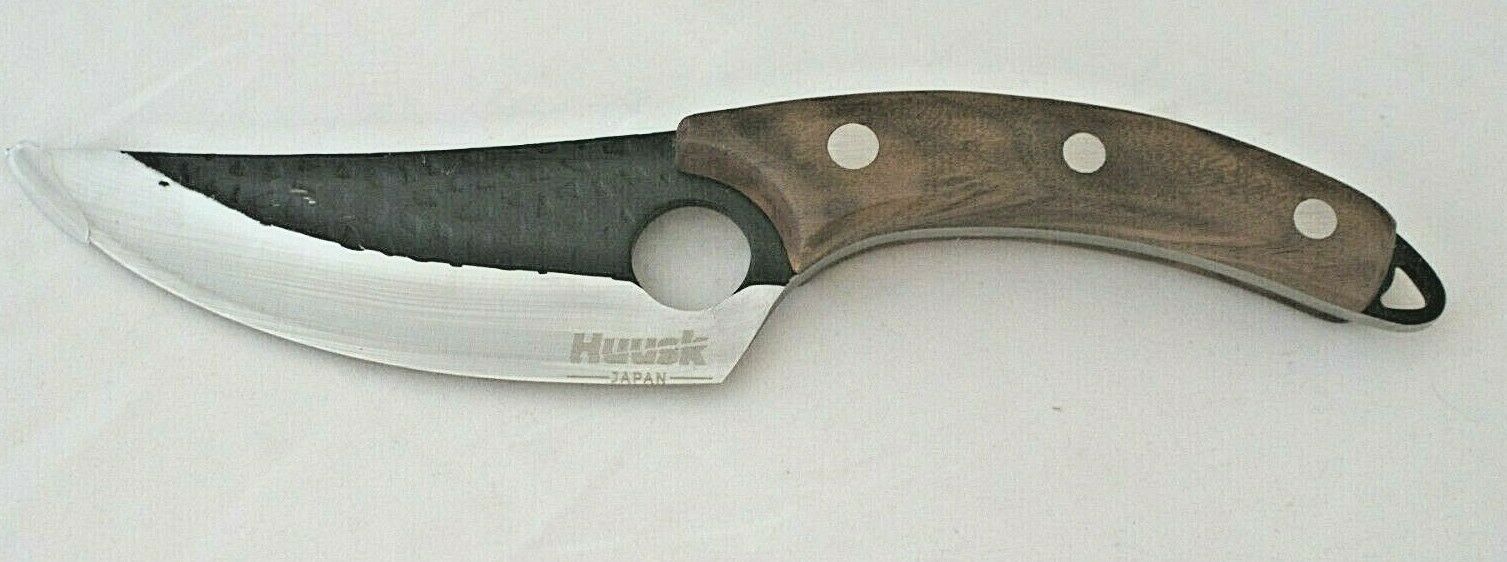 HUUSK Japanese Steel PREMIUM CONTROL CHEF KNIFE HANDMADE Perfectly Balanced, NEW - Fresh Stock Dated December 2025
