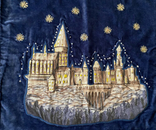 POTTERY BARN TEEN HARRY POTTER HOGWARTS Castle Pillow Cover - Fresh Stock Dated December 2025