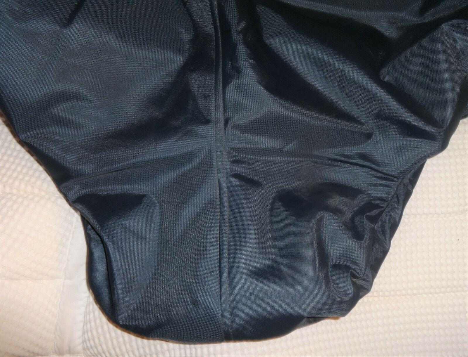 DOVER English BLUE Saddle Cover - Fitted - Vinyl, Soft Flannel - NICE - Fresh Stock Dated December 2025