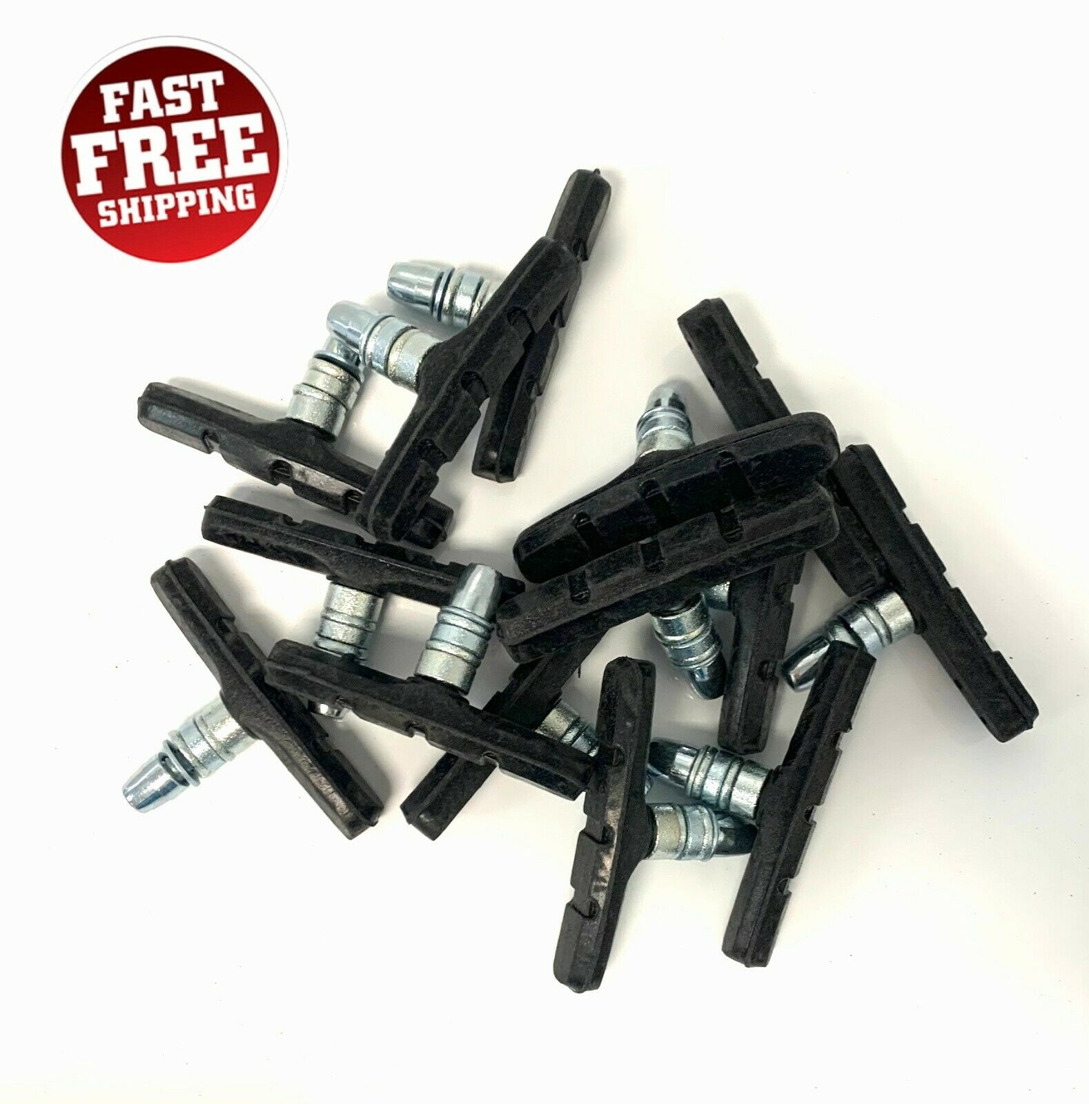 Mountain Bike MTB BMX V Brake Pads Shoes 60mm by bulk! - Fresh Stock Dated December 2025