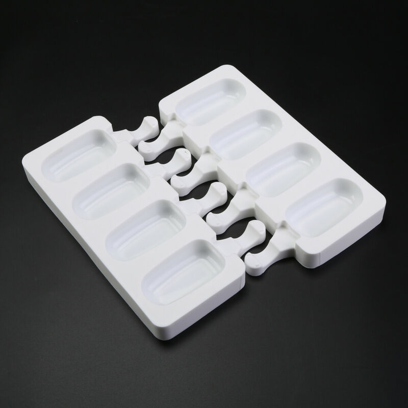 4Pack Cell Popsicle Molds Silicone DIY Frozen Ice Cream Mold Ice Lolly Pop Maker - Fresh Stock Dated December 2025