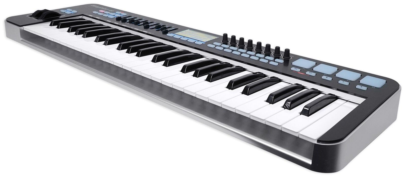 Samson Graphite 49 Key USB MIDI DJ Keyboard Controller+Headphones+Mic+Cable+Case - Fresh Stock Dated February 2026