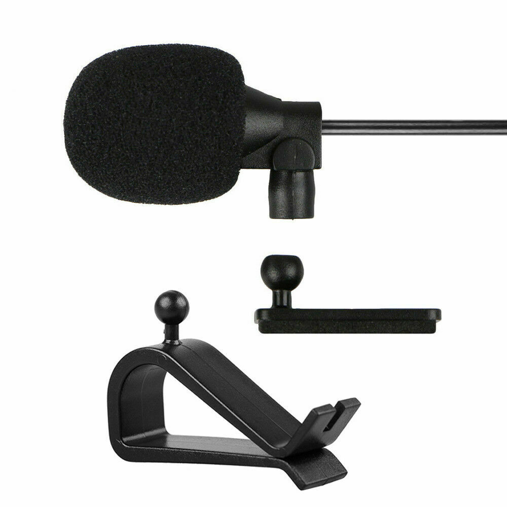 2.5mm Microphone For Car Stereo GPS DVD Bluetooth Enabled External Mic Fast Ship - Fresh Stock Dated December 2025
