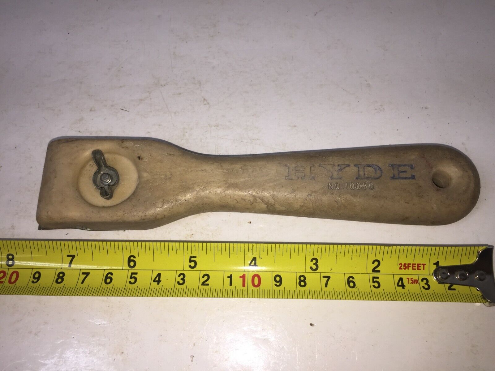 Hyde 10050 Paint Scraper Hand Tool Removal W/ Blade 7 1/2