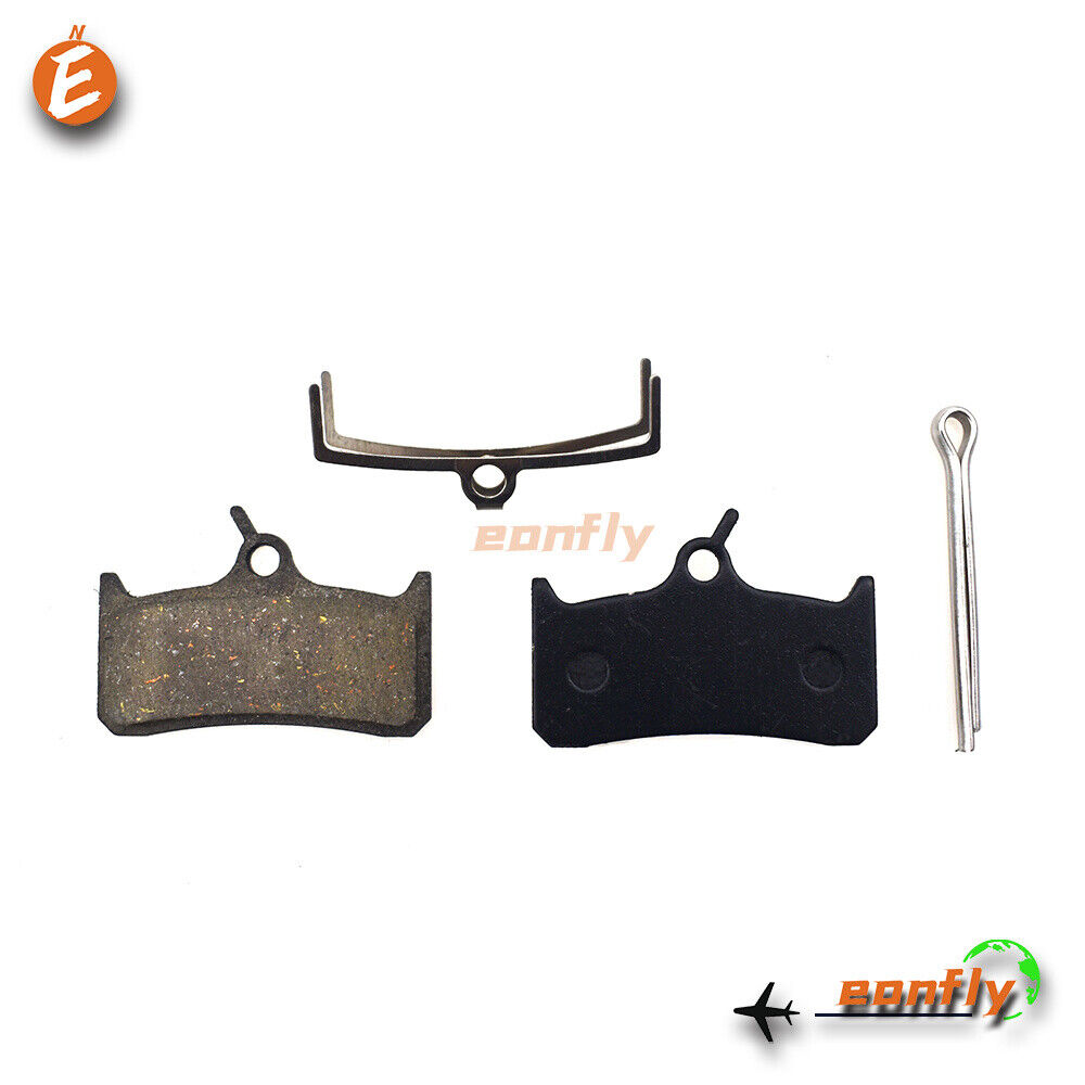 4 Pairs Bike Bicycle Organic Disc Brake Pads For Grimeca System 12 - Fresh Stock Dated February 2026