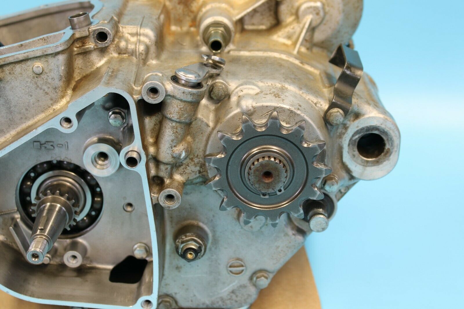 2006 06 KX250F KX 250F Bottom End Crank Shaft WEISCO Crank Crankcase Case - Fresh Stock Dated February 2026