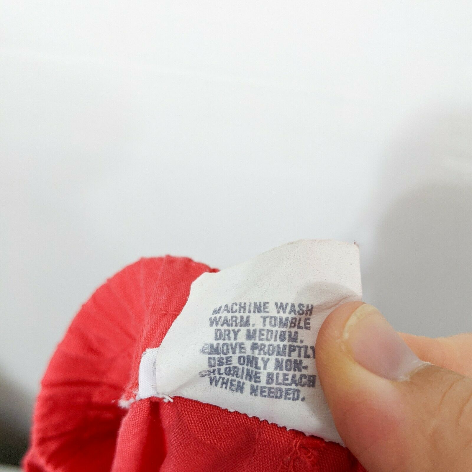 VINTAGE JBJ Red Adjustable Waist A Line Knee Length Skirt Modest Size 10 POCKETS - Fresh Stock Dated March 2026