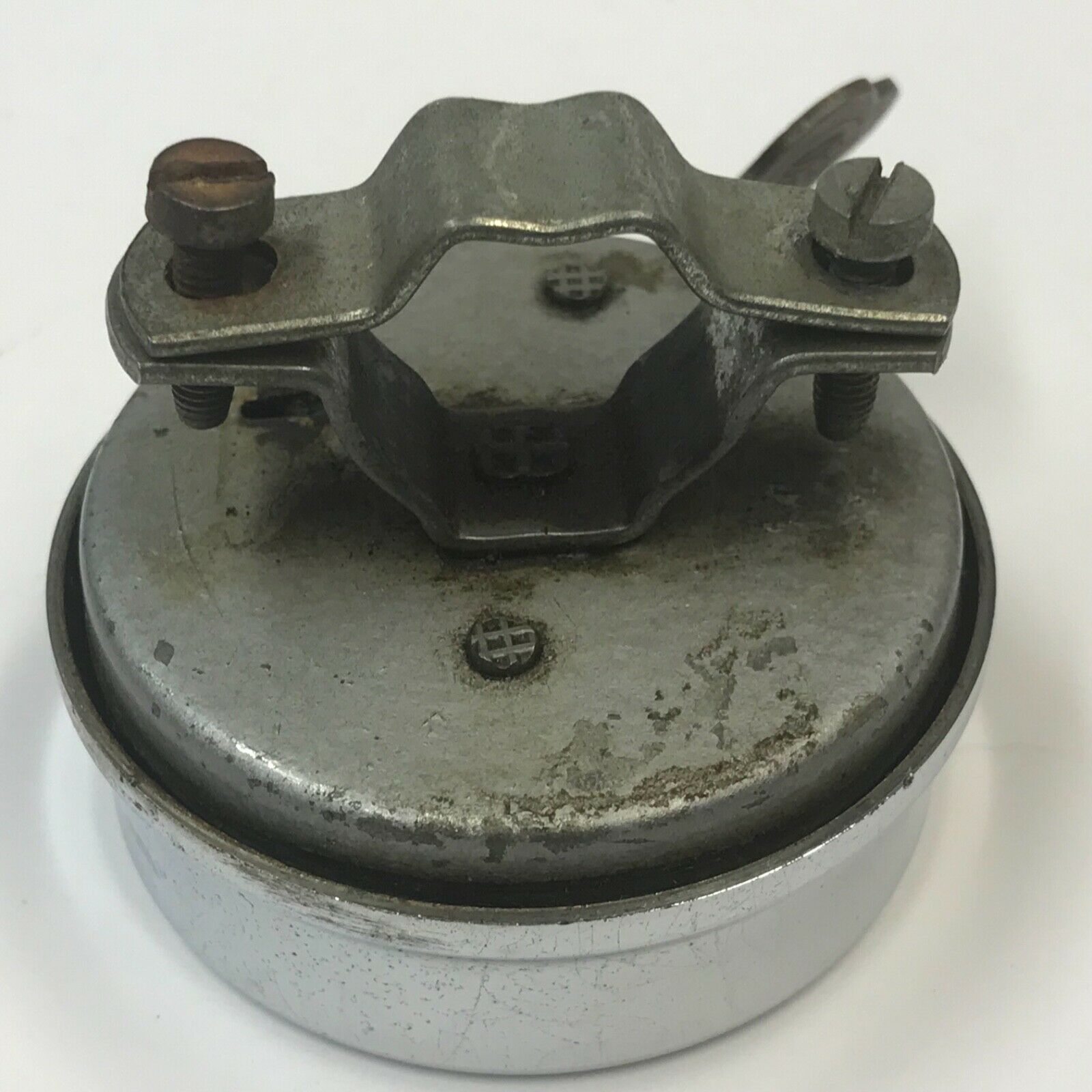 Vintage Bicycle Handlebar Bell Saint Christoper Sancte Christophore Germany - Fresh Stock Dated December 2025