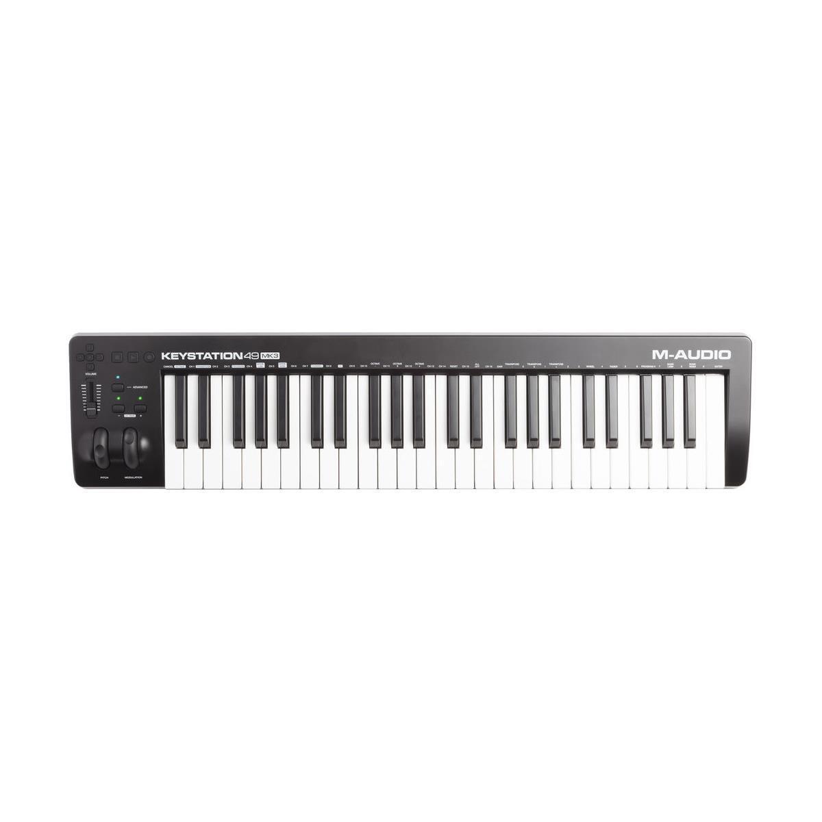 M-Audio Keystation 49 MK3 49-Key USB Powered MIDI Keyboard Controller - Fresh Stock Dated February 2026
