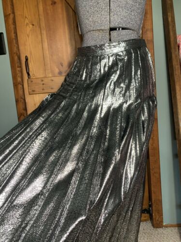 Vintage Metallic Snakeskin Skirt - Fresh Stock Dated February 2026