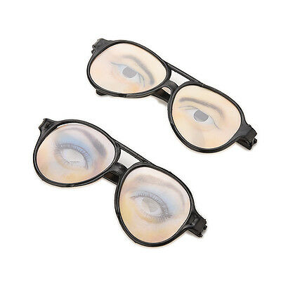 New HALLOWEEN PARTY Funny Glasses Fake Novelty Gag Prank Eye Ball Joke SP - Fresh Stock Dated February 2026