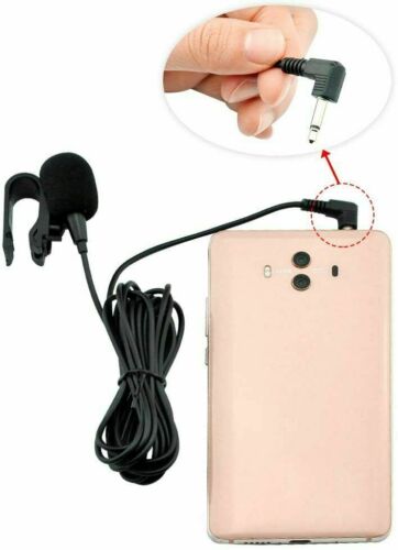Professional Car Audio External Microphone 3.5mm Jack Plug Wired For Auto PC - Fresh Stock Dated February 2026