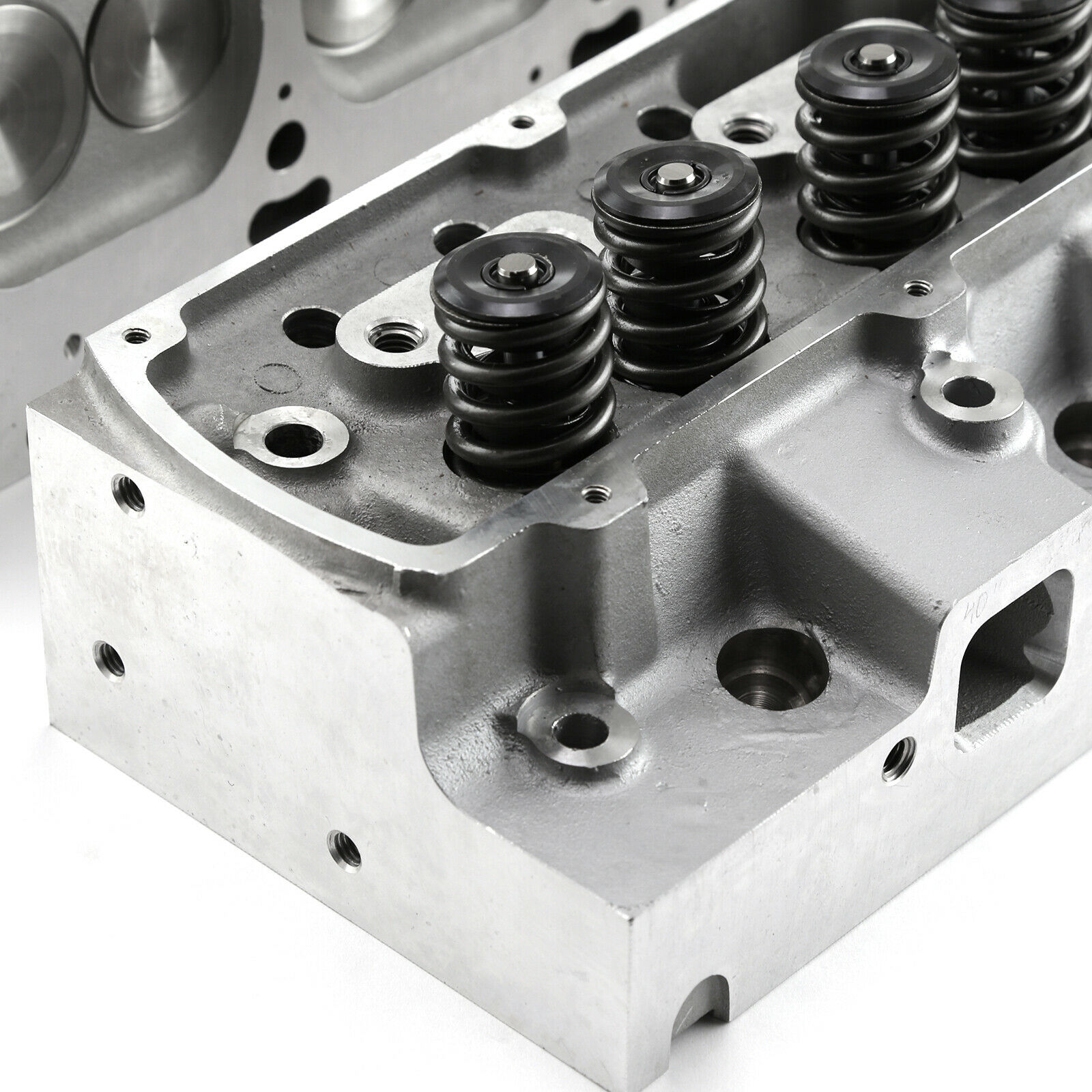 Oldsmobile 400 425 455 188cc 77cc Hydraulic Flat Assembled Cylinder Heads - Fresh Stock Dated February 2026