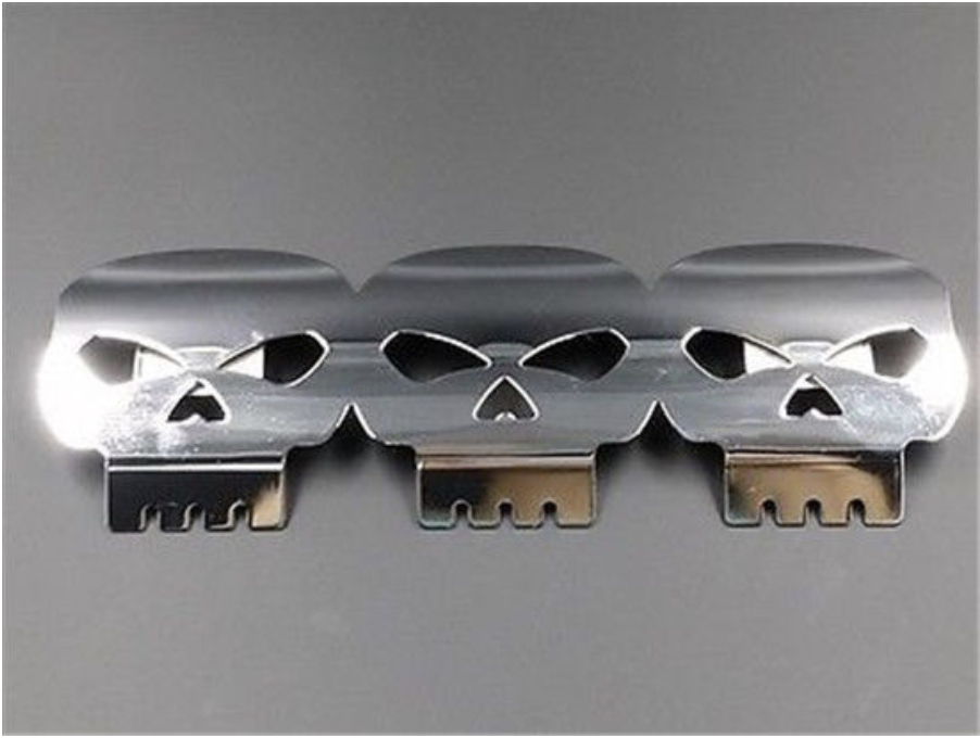 Exhaust Muffler Pipe Heat Shield Cover Heel Guard For Motorcycle Chopper Custom - Fresh Stock Dated February 2026