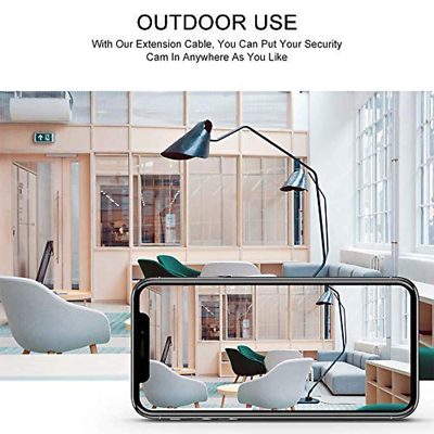 Brada 2Pack 25Ft Micro USB Power Cord,Micro USB to USB Charging Cable,Dc Power A - Fresh Stock Dated February 2026