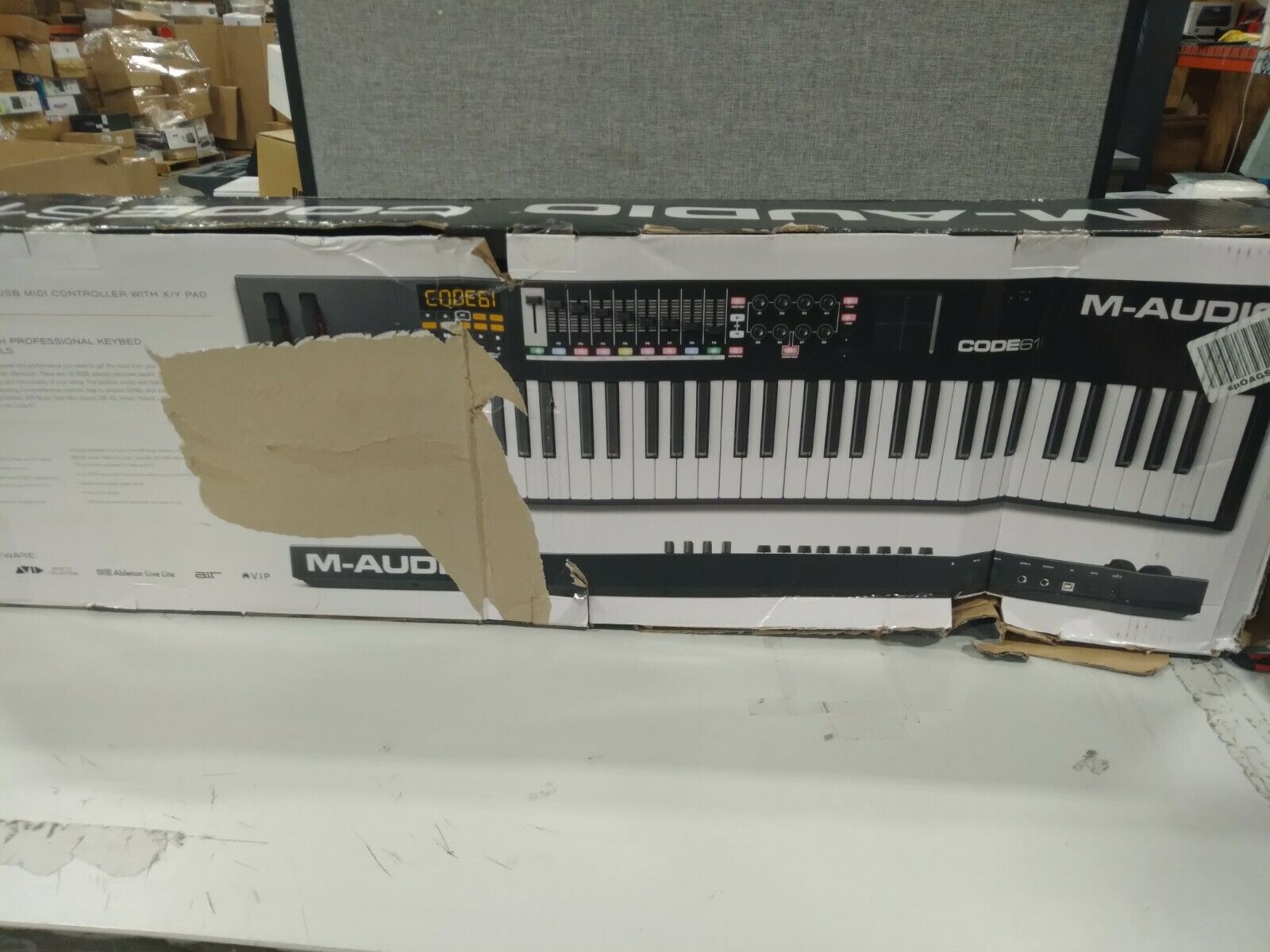 NEW M-Audio Code 61/ 61-Key USB MIDI Keyboard Controller with X/Y Pad - Fresh Stock Dated February 2026
