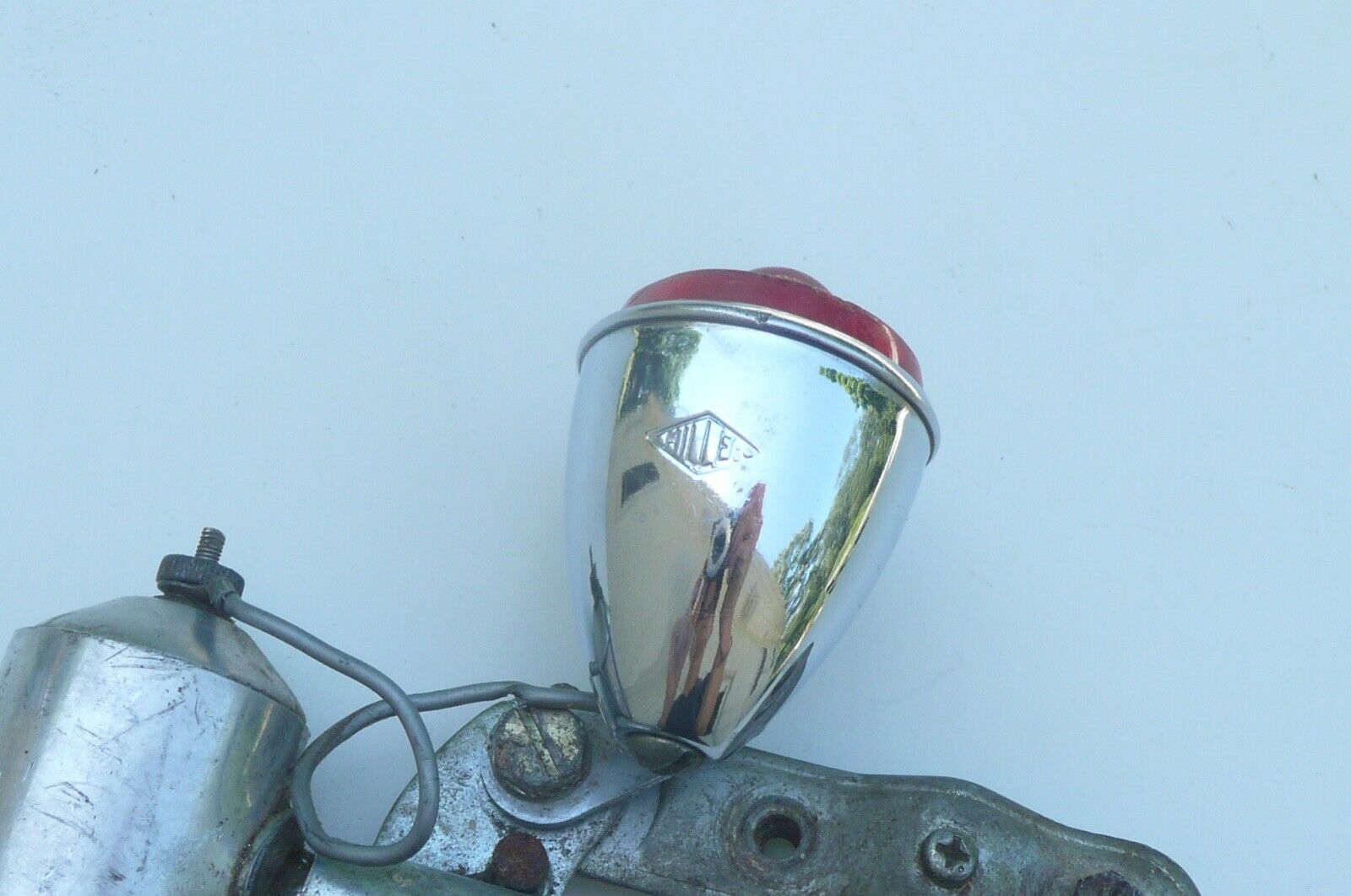 Bicycle taillight with generator works Miller taillamp lens/body made in England - Fresh Stock Dated February 2026