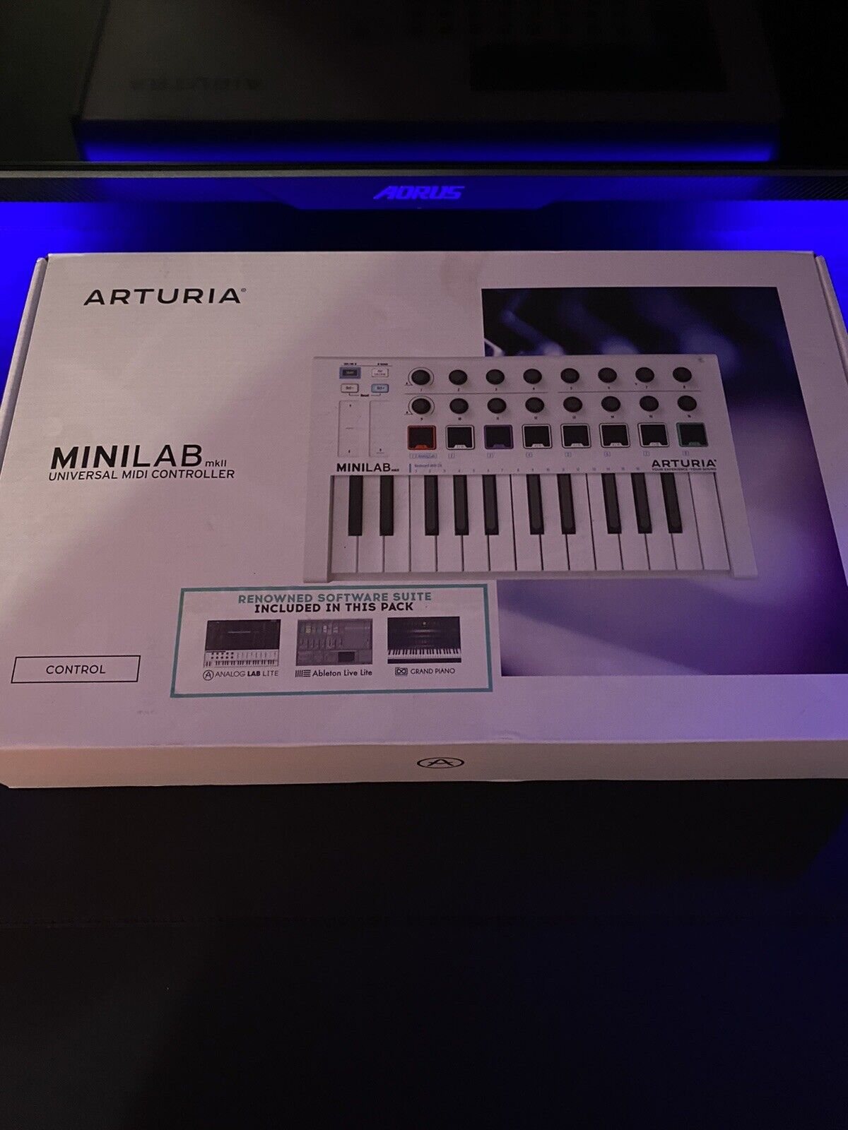 Arturia MiniLab MKII 25 Universal MIDI Controller - Fresh Stock Dated February 2026