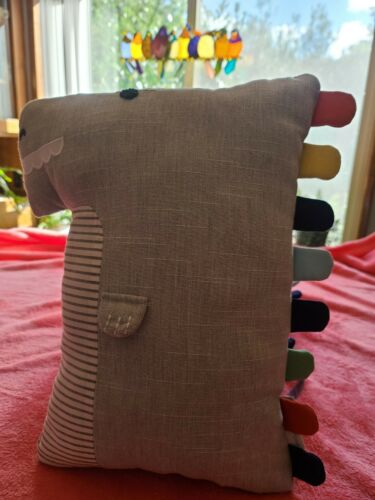 New Without Tags Pottery Barn Kids Dinosaur Pillow that ROARS 15