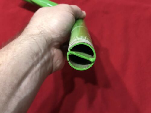 GREEN STAMPED TIOGA BRACED LAY BACK SEAT POST OLD SCHOOL BMX - Fresh Stock Dated December 2025