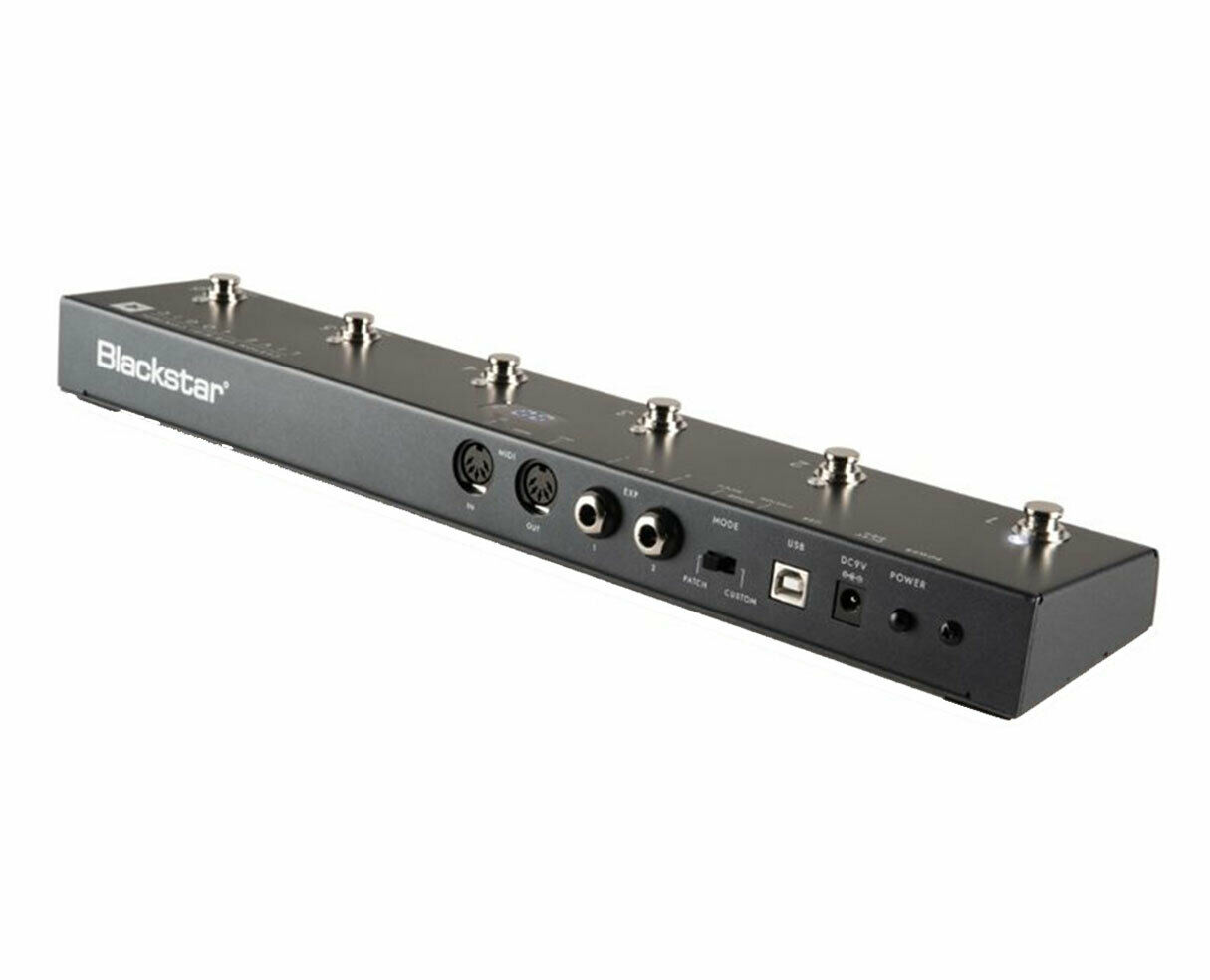 Blackstar LIVLOGICMIDI Live Logic 6 Button Midi Footcontroller - Fresh Stock Dated February 2026