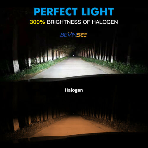 2x Motorcycle Low Beam Bulb For Suzuki GSXR600 GSXR750 GSXR1000 H7 LED Headlight - Fresh Stock Dated February 2026