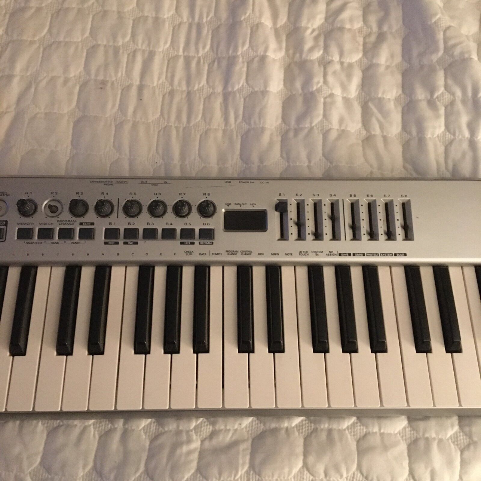 EDIROL MIDI Keyboard Controller PCR-50 - READ DESCRIPTION BEFORE BUYING - Fresh Stock Dated February 2026