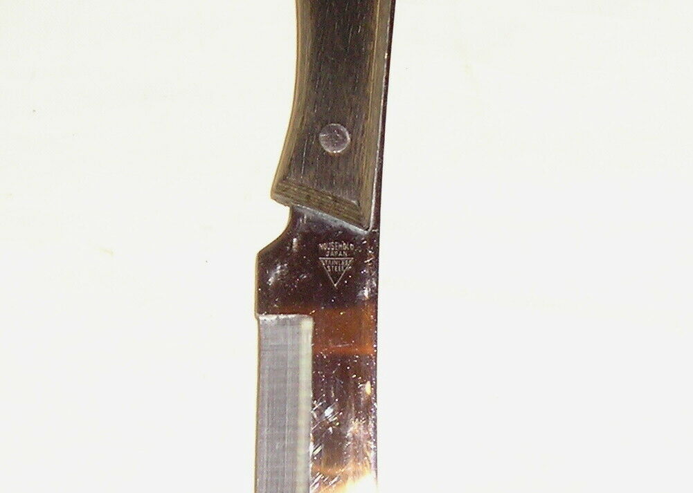 Vintage Emperor Steel Slicer Knife - 8 in. - Made In Japan - Household Stainless - Fresh Stock Dated December 2025