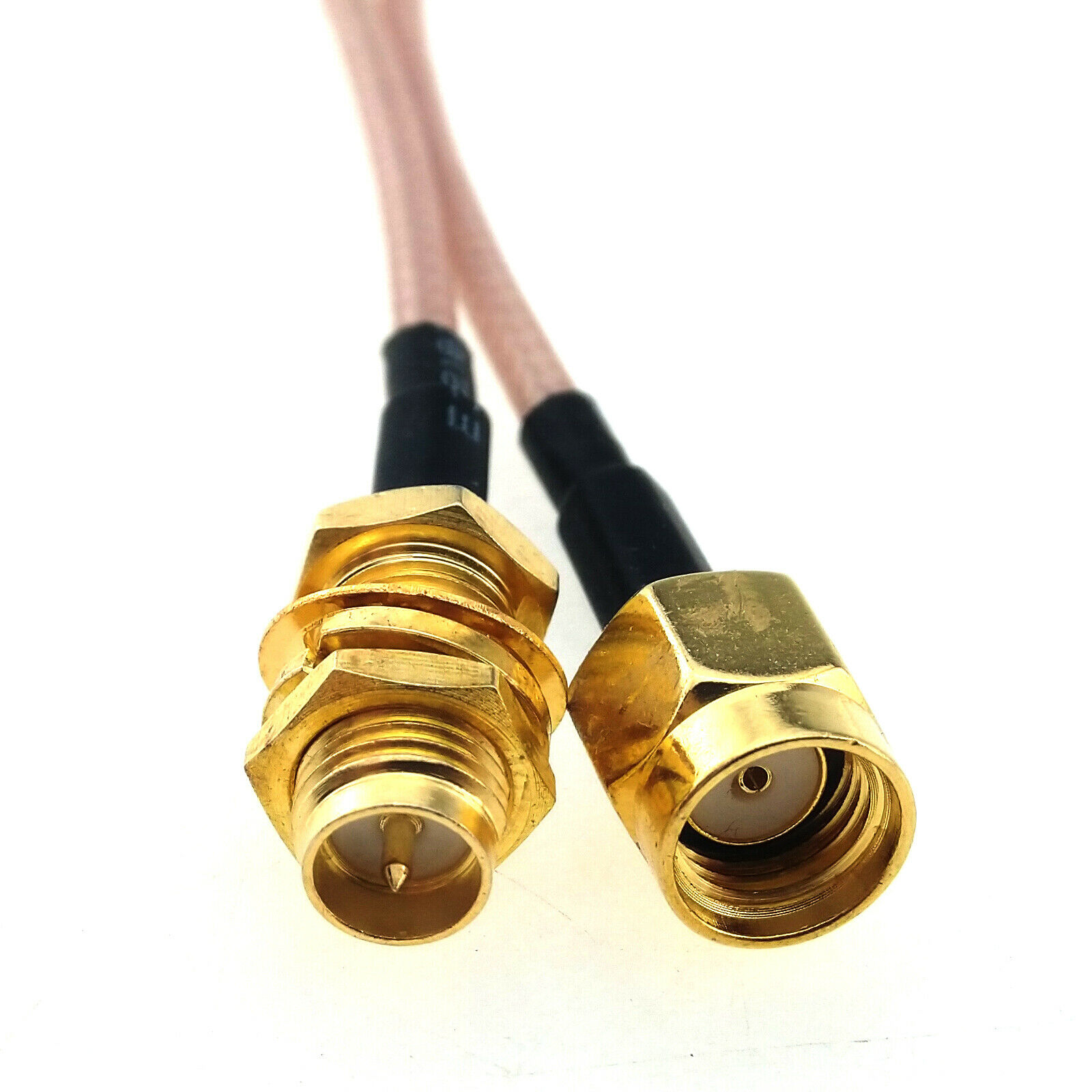 RP-SMA Extension Cable 6.6ft RG316 Copper Wire for WiFi Router Antenna Extend - Fresh Stock Dated December 2025