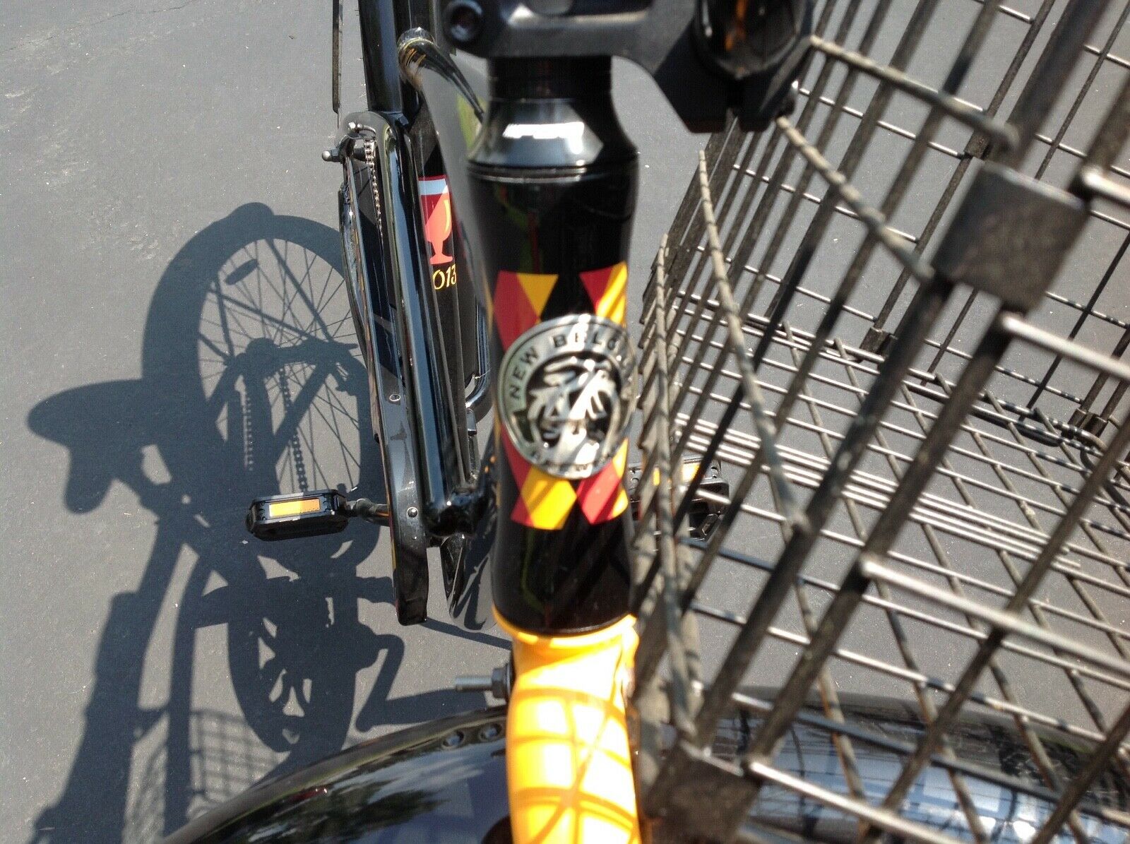 2013 New Belgium Brewing Fat Tire Cruiser Bike Bicycle black felt co. - Fresh Stock Dated February 2026