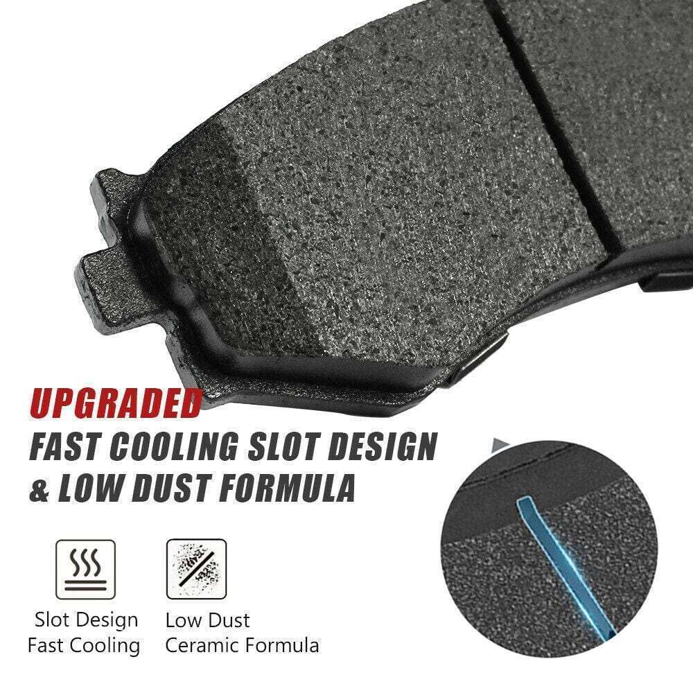 Front Ceramic Brake Pads D462 - Fresh Stock Dated February 2026